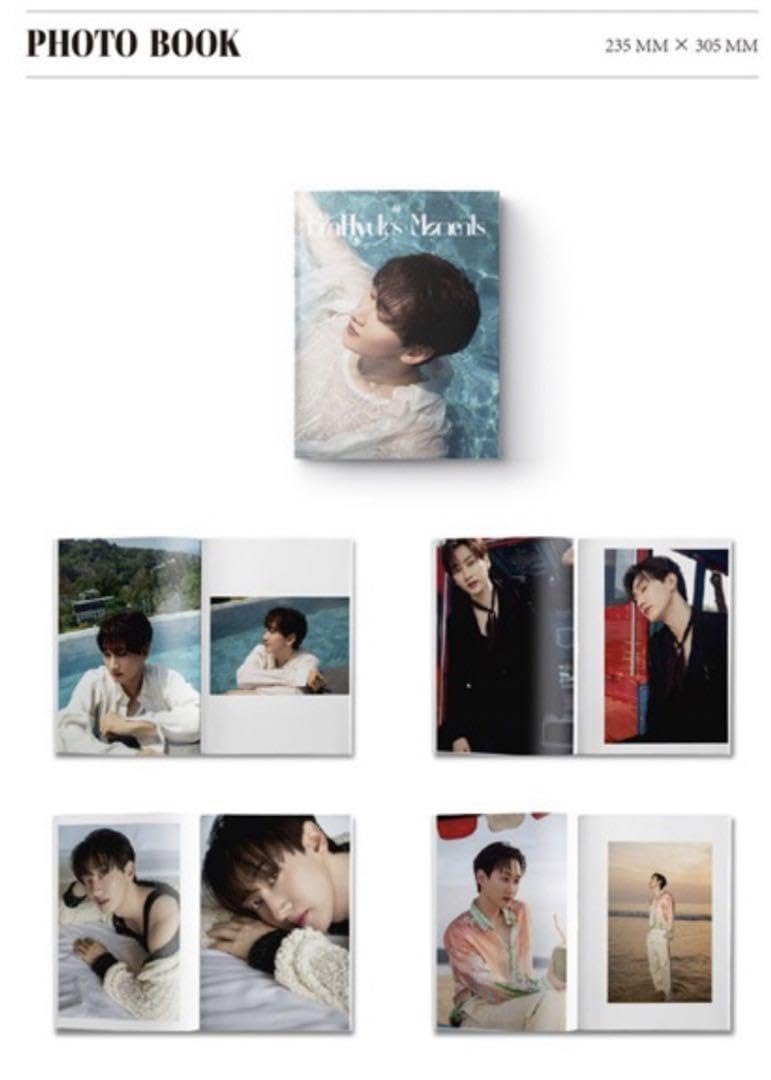 Amazon.co.jp: ポスターつき ウニョク 写真集 Eunhyuk's Moments 中国